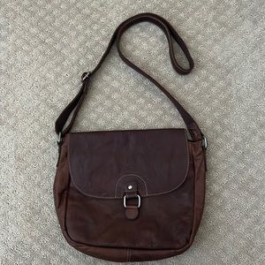 Leather Cross Body Purse